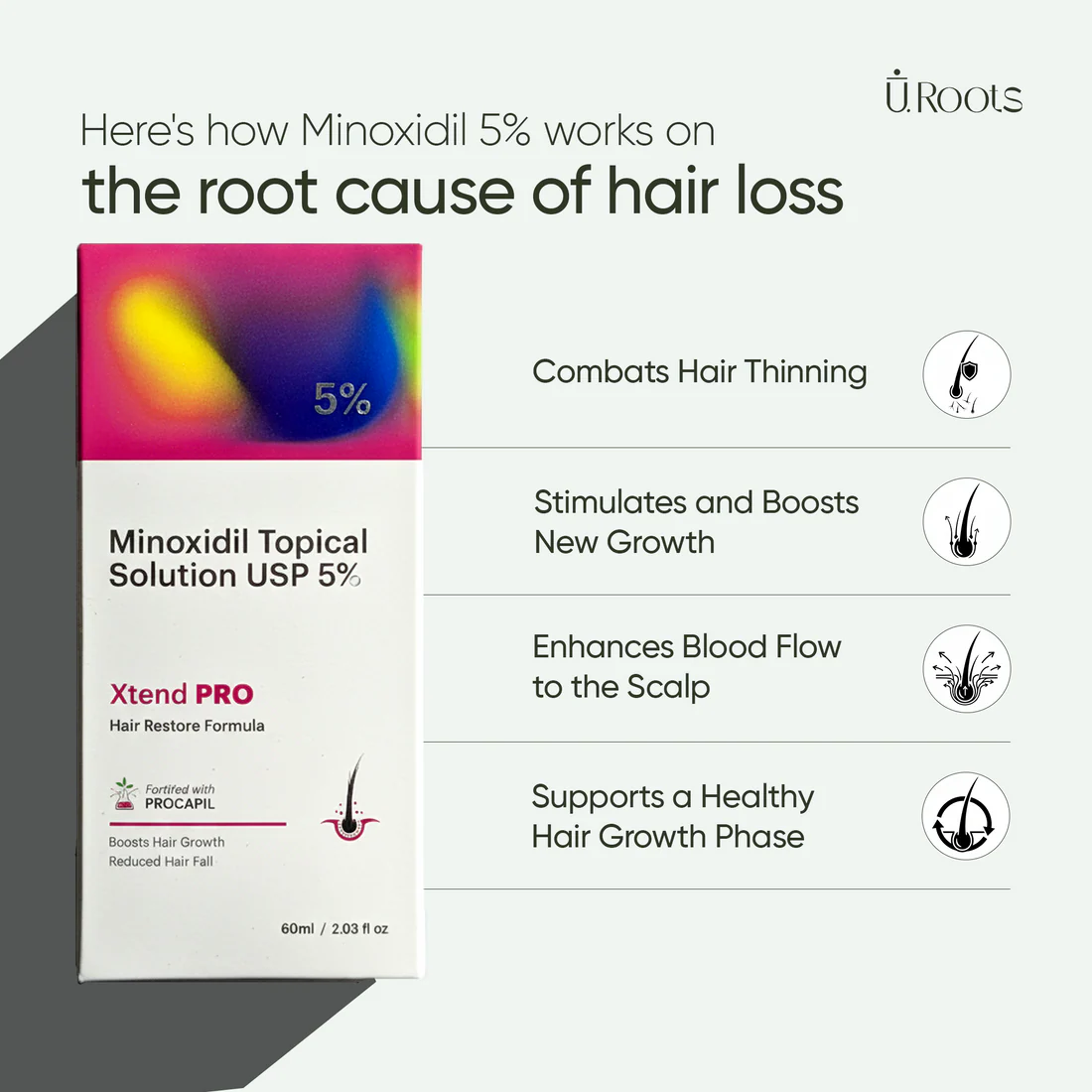 Xtend PRO Minoxidil Topical Solution USP 5% - Image 3