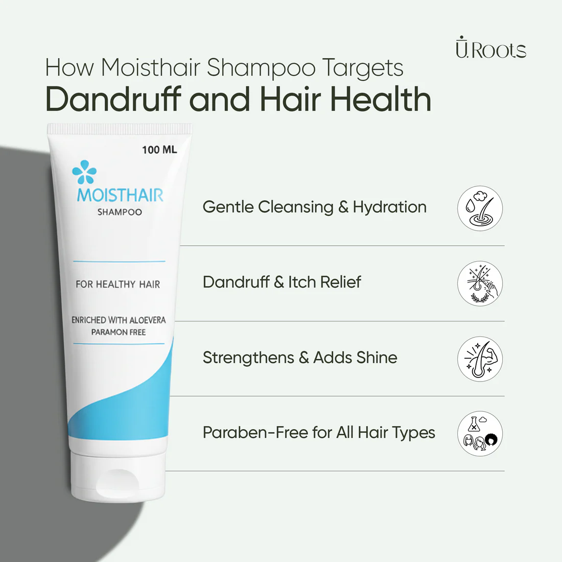 MOISTHAIR SHAMPOO: For Healthy, Bouncy Hair - Image 3