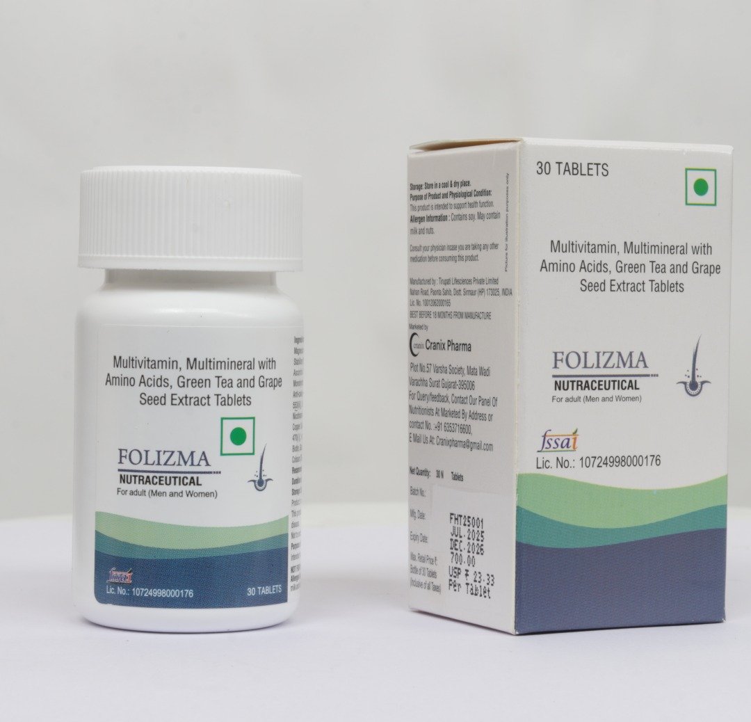 FOLIZMA Nutraceutical Tablets