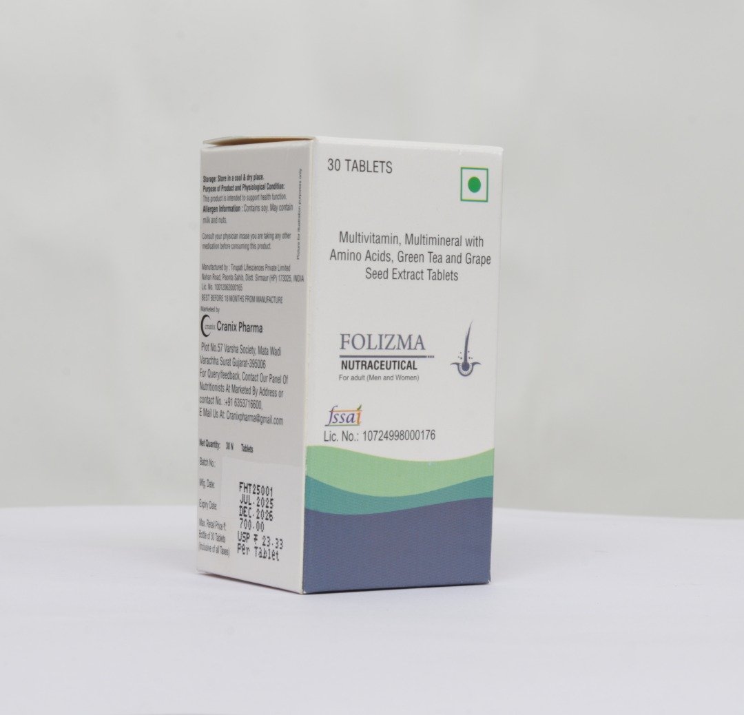 FOLIZMA Nutraceutical Tablets - Image 4
