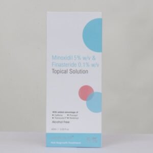 Minoxidil 5% w/v & Finasteride 0.1% w/v Topical Solution