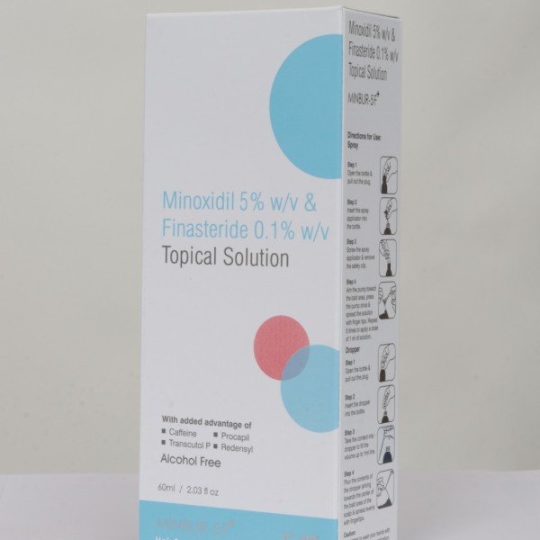 Minoxidil 5% w/v & Finasteride 0.1% w/v Topical Solution - Image 3