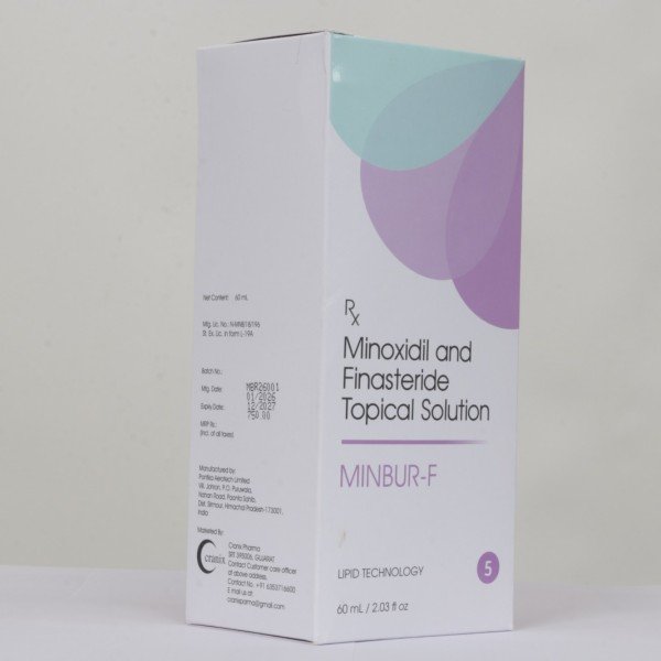 Minoxidil and Finasteride Topical Solution MINBUR-F - Image 4