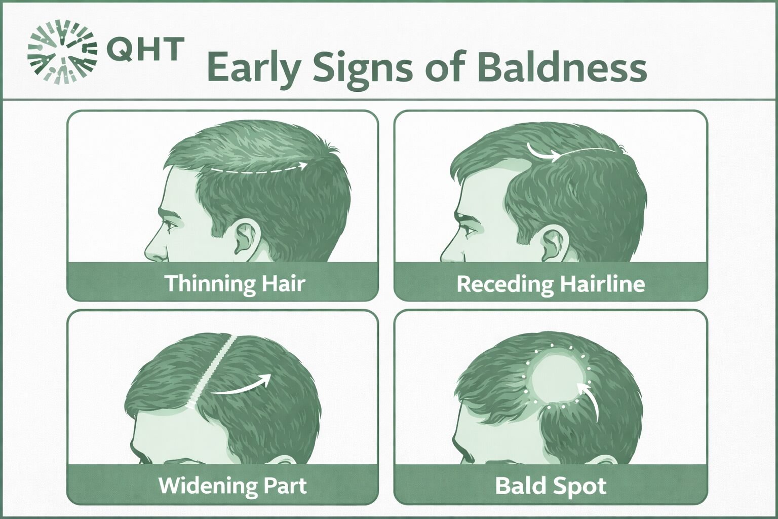 Early Signs of Baldness