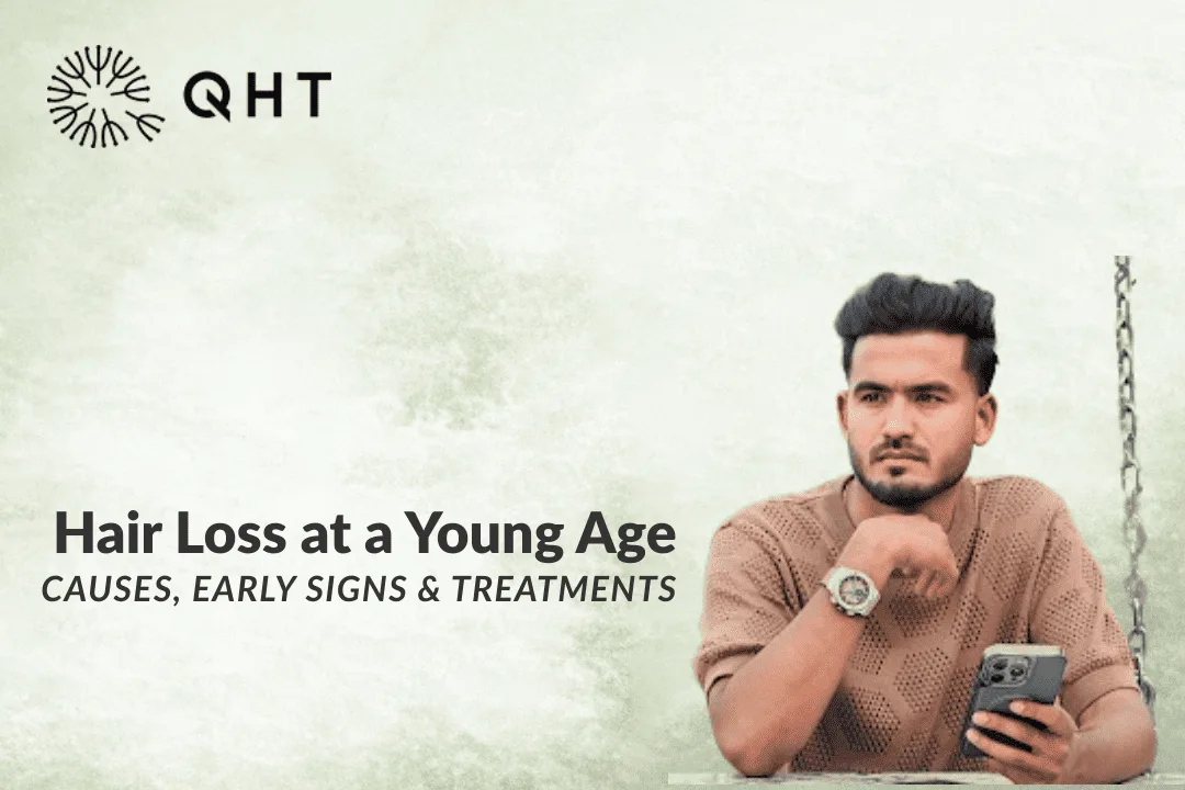 Hair Loss at a Young Age: Causes, Early Signs & Treatment Options