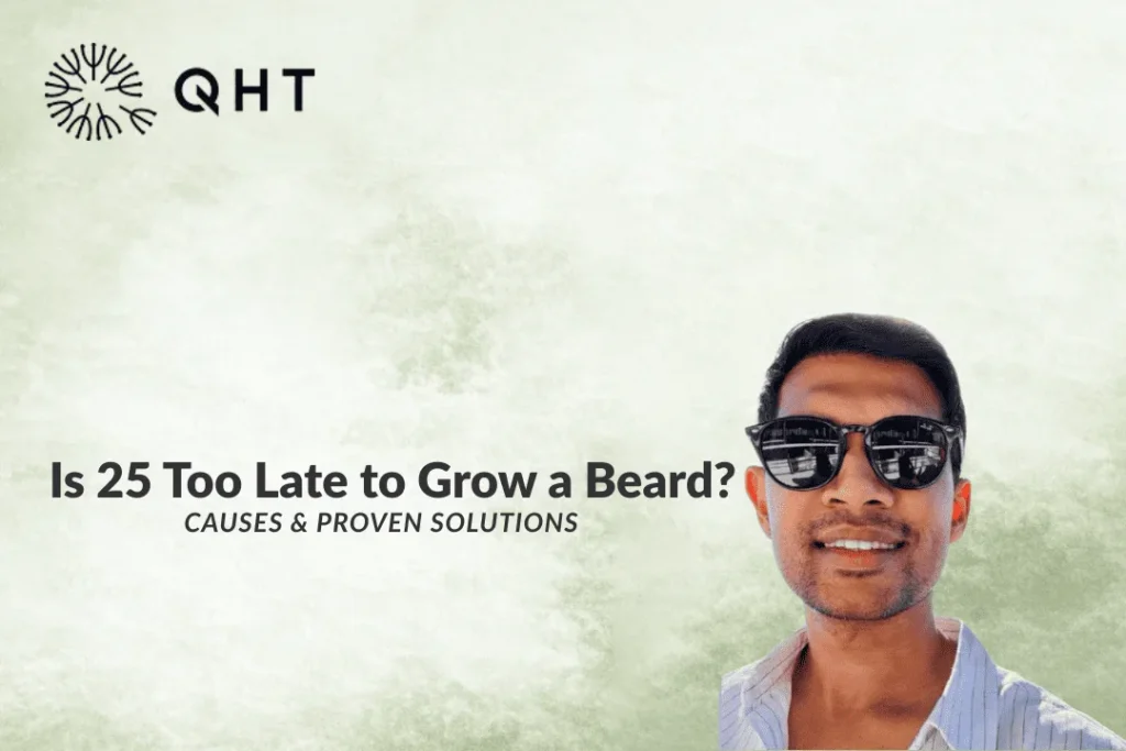 Is 25 Too Late to Grow a Beard? Causes & Solutions