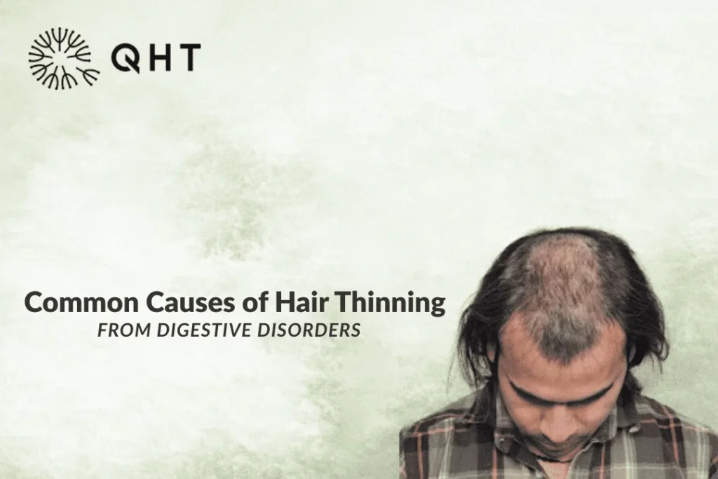 digestive issues hair loss