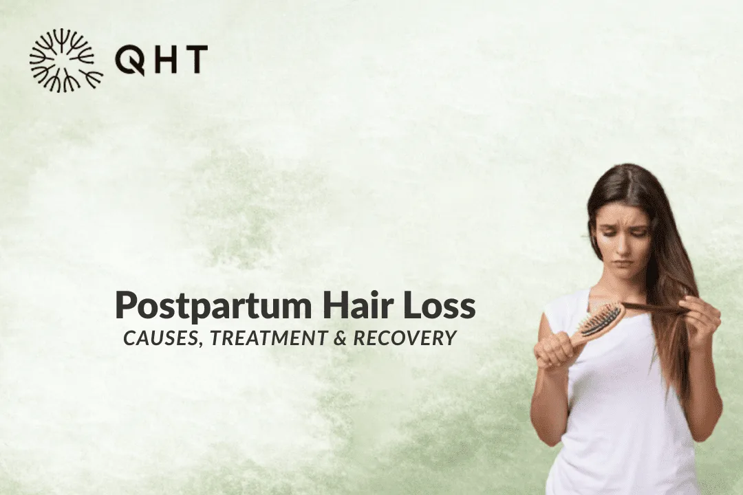 Postpartum Hair Loss: Causes, Treatment & What to Expect