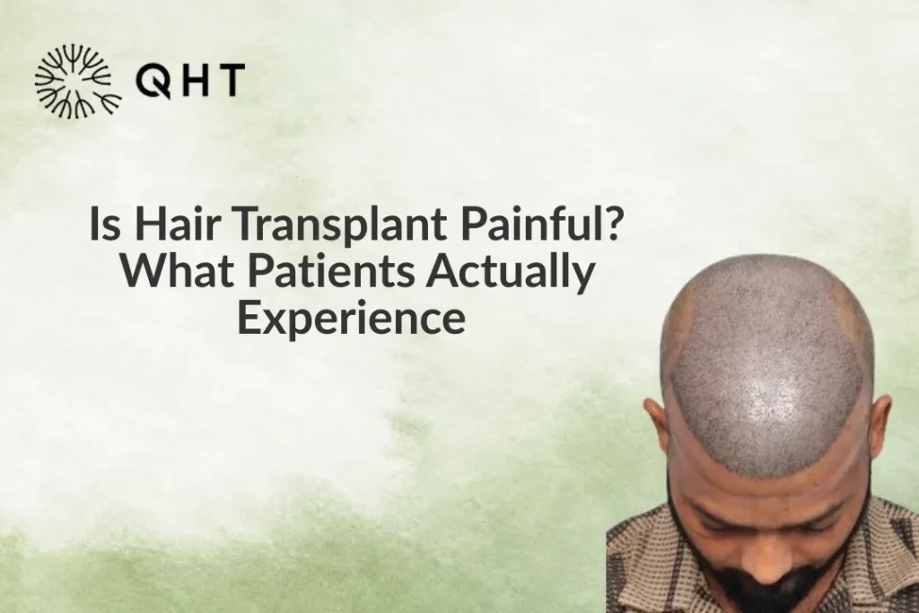 Is hair transplant painful