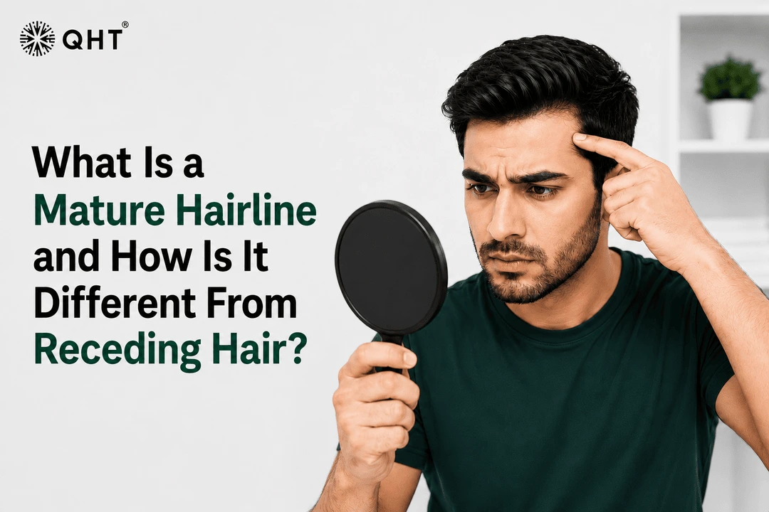 Mature hairline