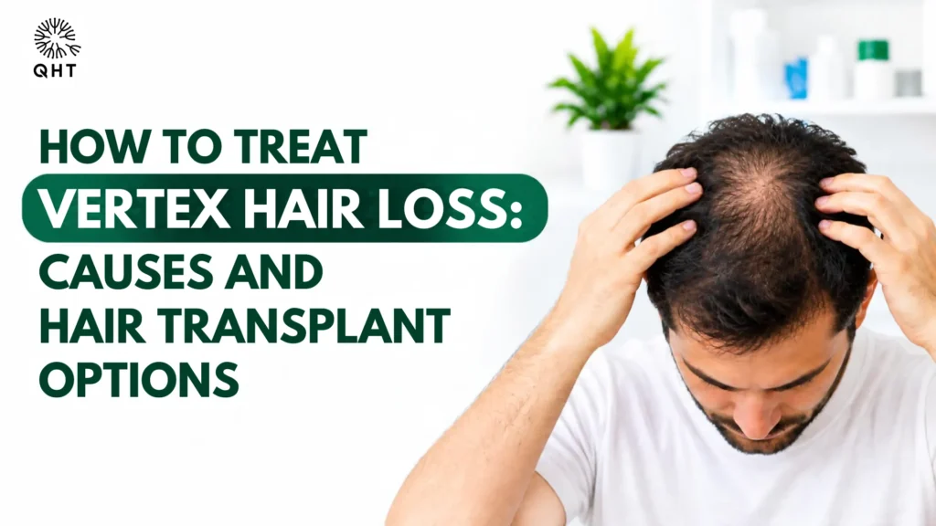 Vertex hair loss treatment